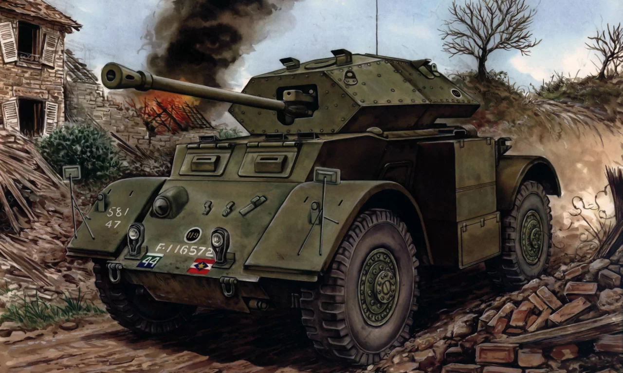 стагхаунд mk iii, средний, armored car, Арт, staghound mk iii