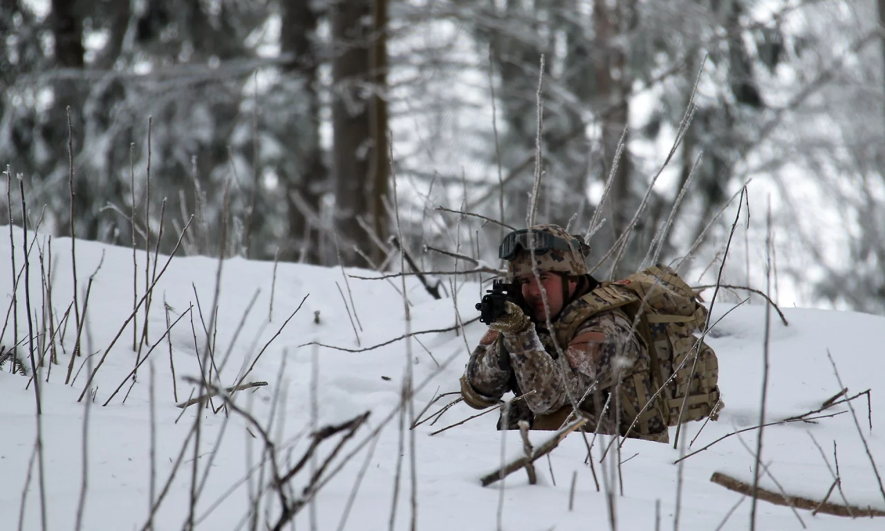 Latvian army, оружие, солдат
