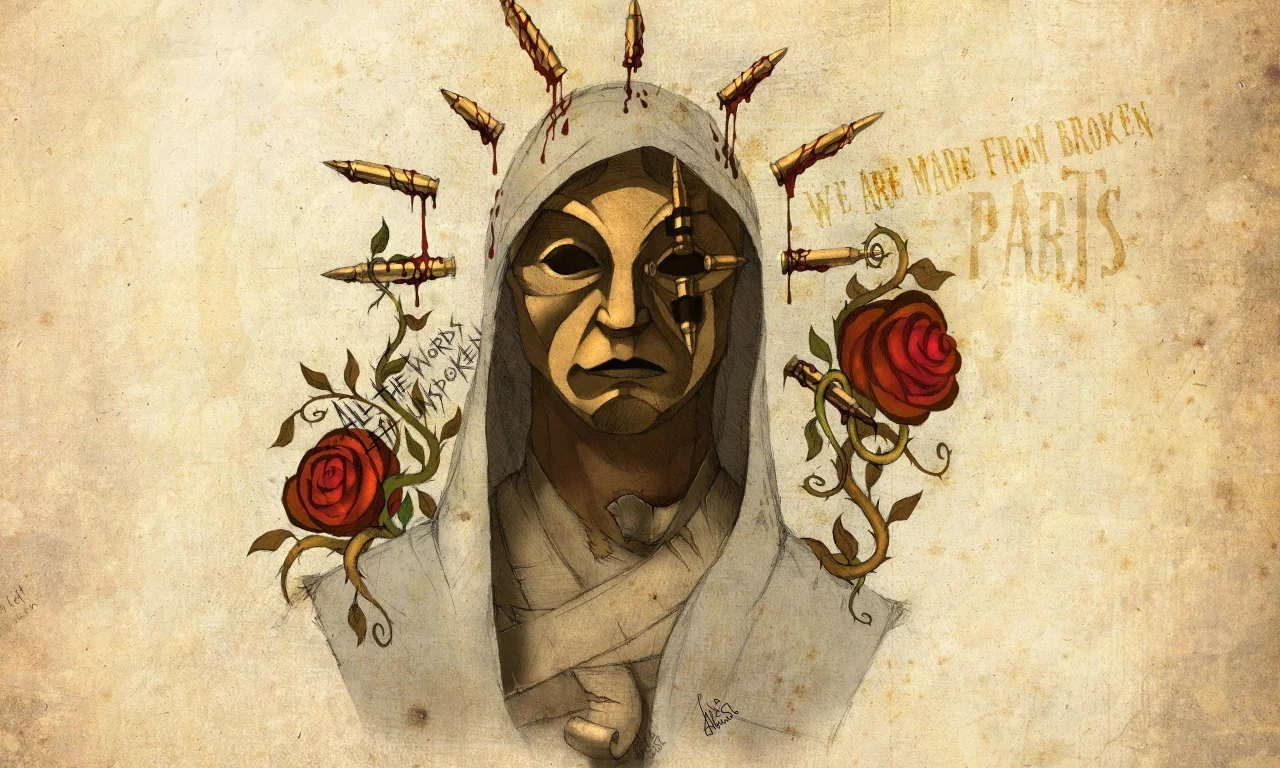 Hollywood undead, danny, artwork, notes from the underground