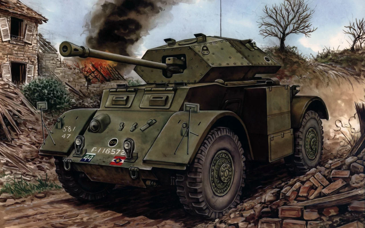 стагхаунд mk iii, средний, armored car, Арт, staghound mk iii