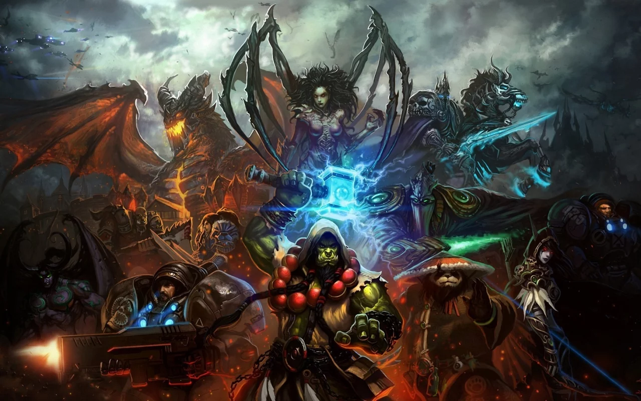 орк, Арт, world of warcraft, mists of pandaria, liang xing, персонажи, starcraft
