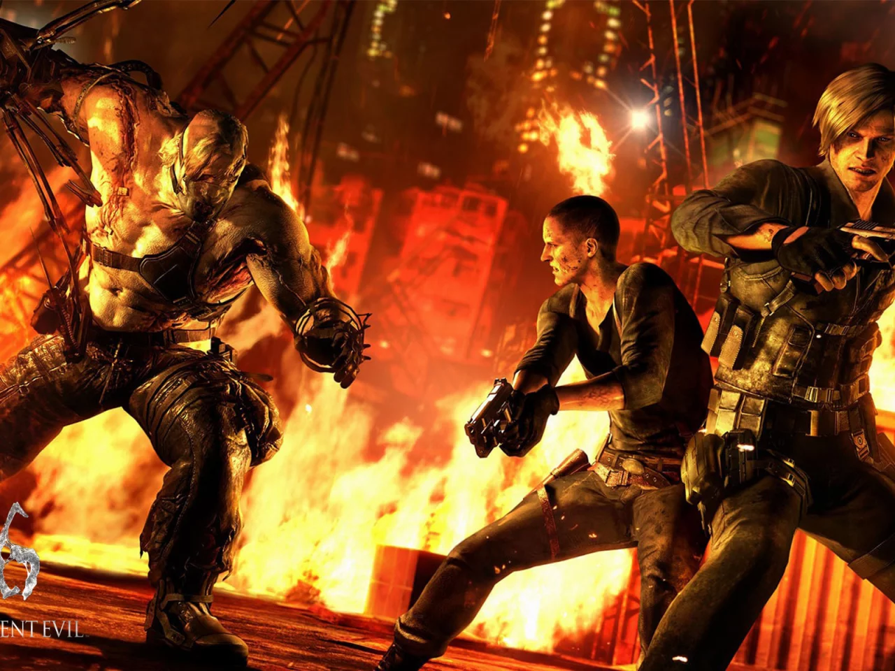 леон скотт кеннеди, jake muller, Джейк мюллер, resident evil 6