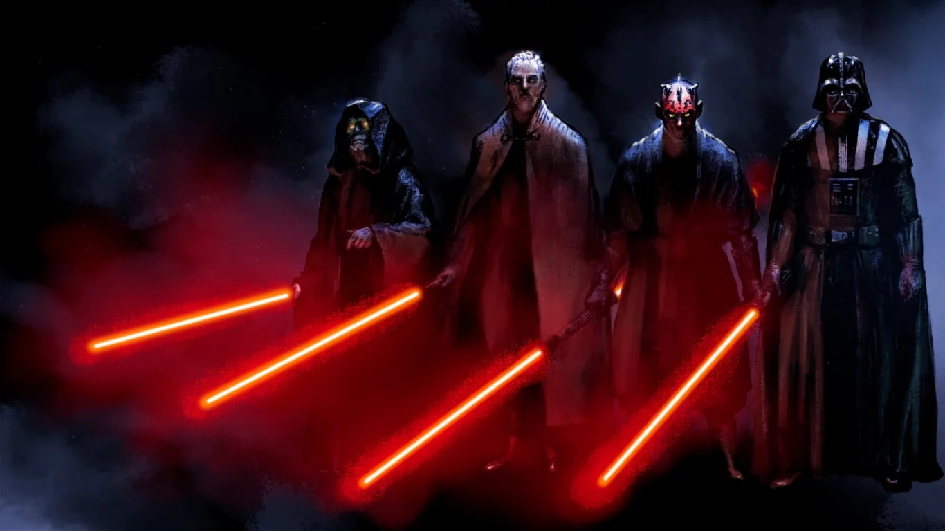count dooku, darth sidious, sith, Star wars, darth maul, darth vader