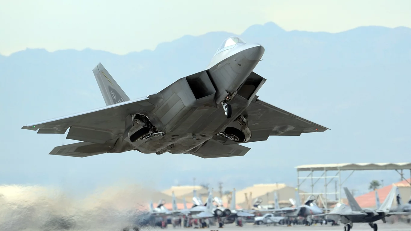 F-22 raptor, оружие, самолёт