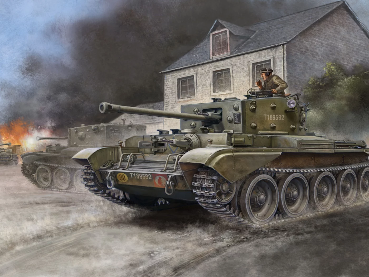 кромвель, крейсерский, cromwell, Арт, танк, cruiser, танк