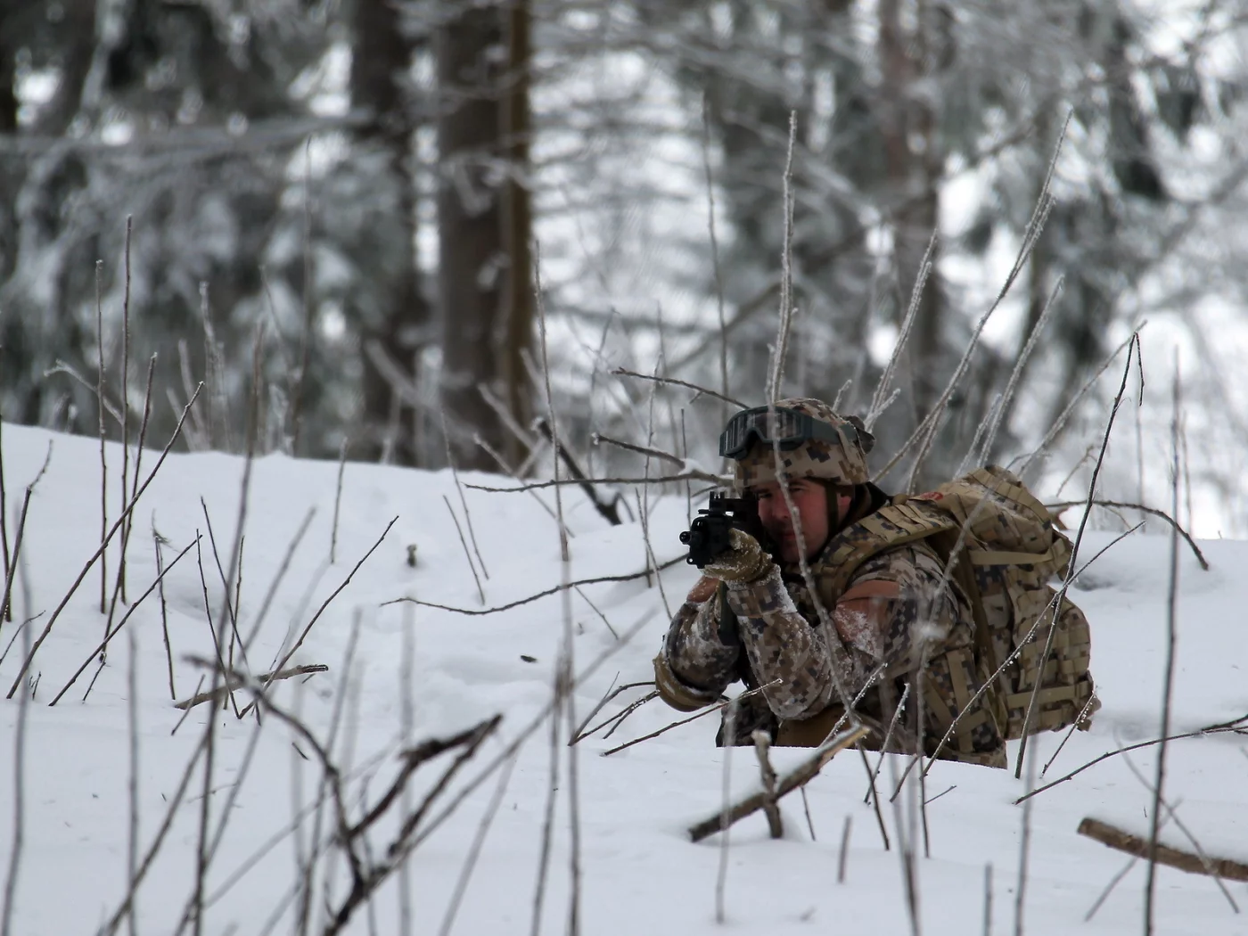 Latvian army, оружие, солдат