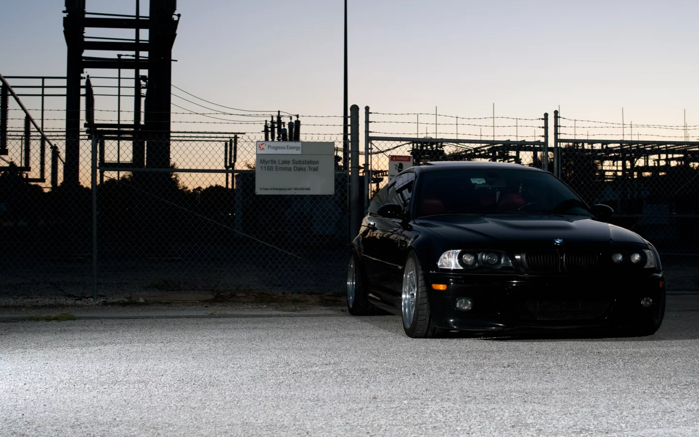 бмв, e46, чёрный, tuning, black, Bmw, m3, вид спереди, купе