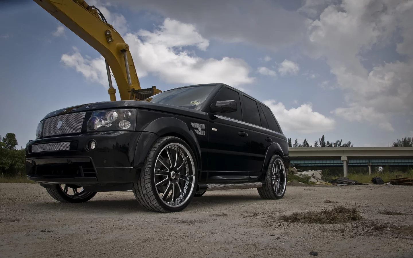 ленд, ровер, wheels, ренж ровер, black, range rover, tuning, rover, Land