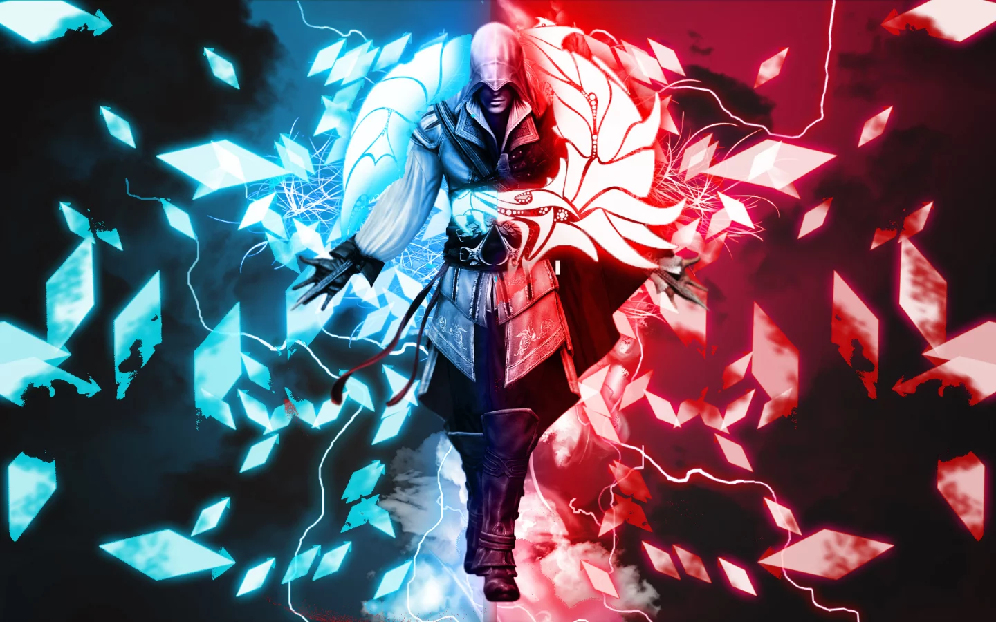 осколки, ezio auditore, кредо убийц, Assassins creed ii, эцио