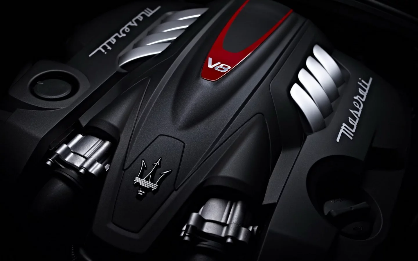 эмблема, maserati quattroporte, Двигатель, мазерати, v8