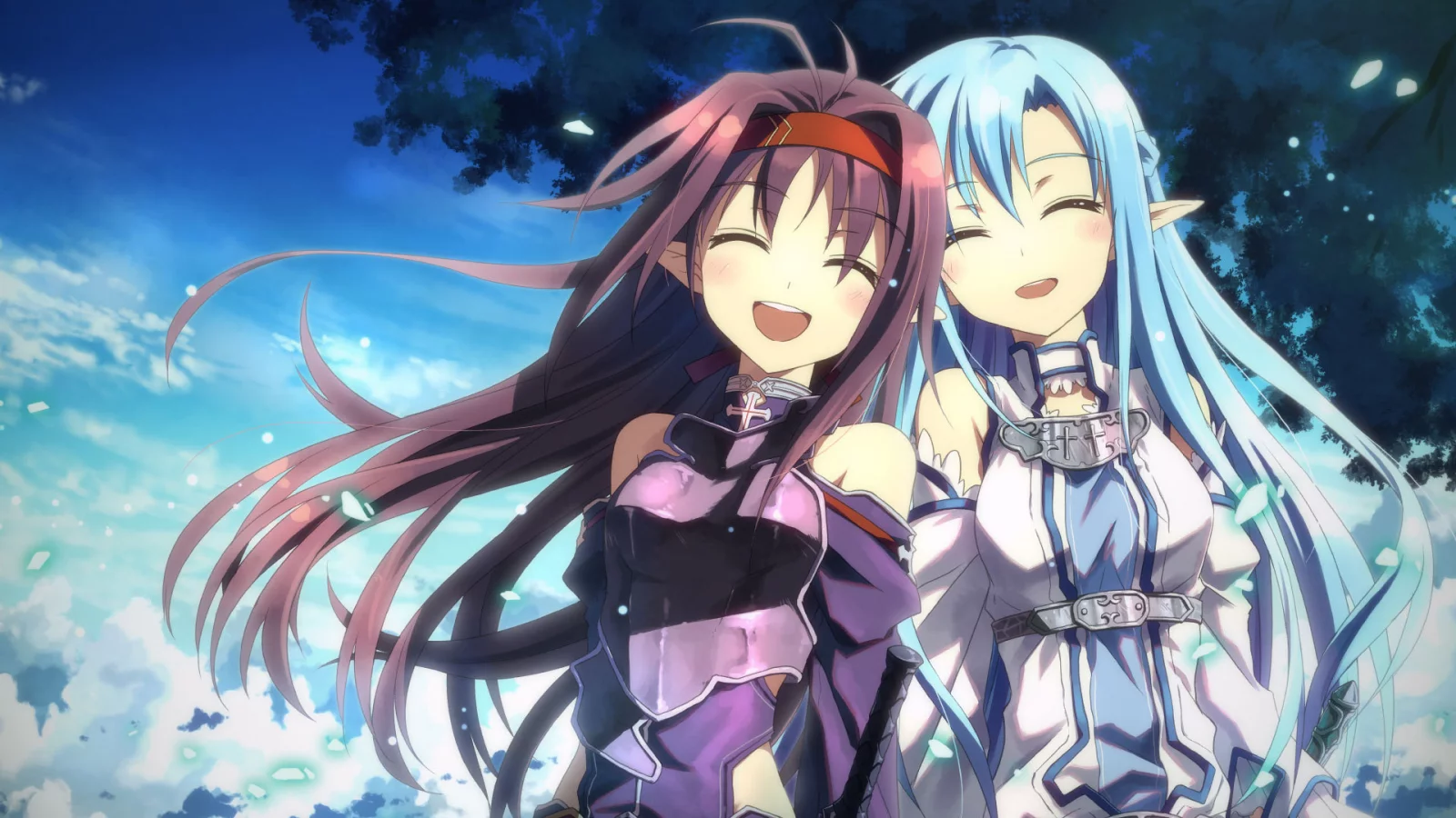 Sword art online, sao, мастера меча онлайн, asuna, юки, асуна
