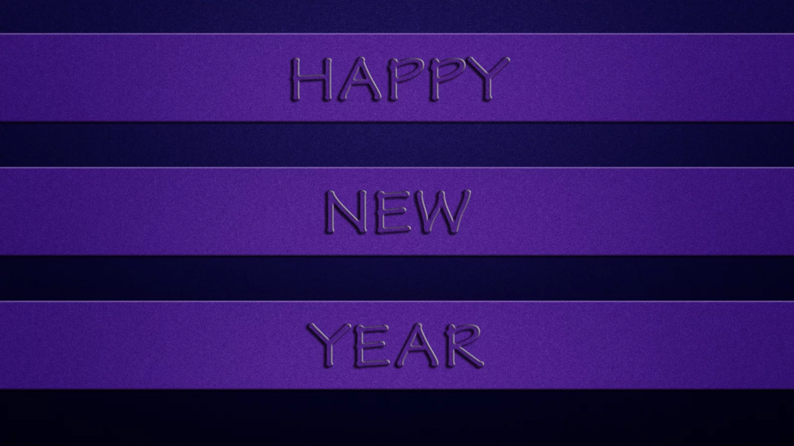 Новый год, надпись, фиолетовый, happy new year, три полосы