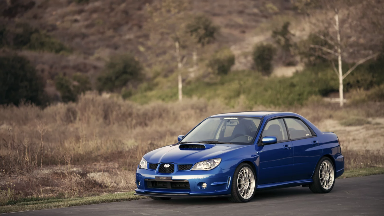 blue, субару, Subaru, wrx, синяя, impreza, импреза