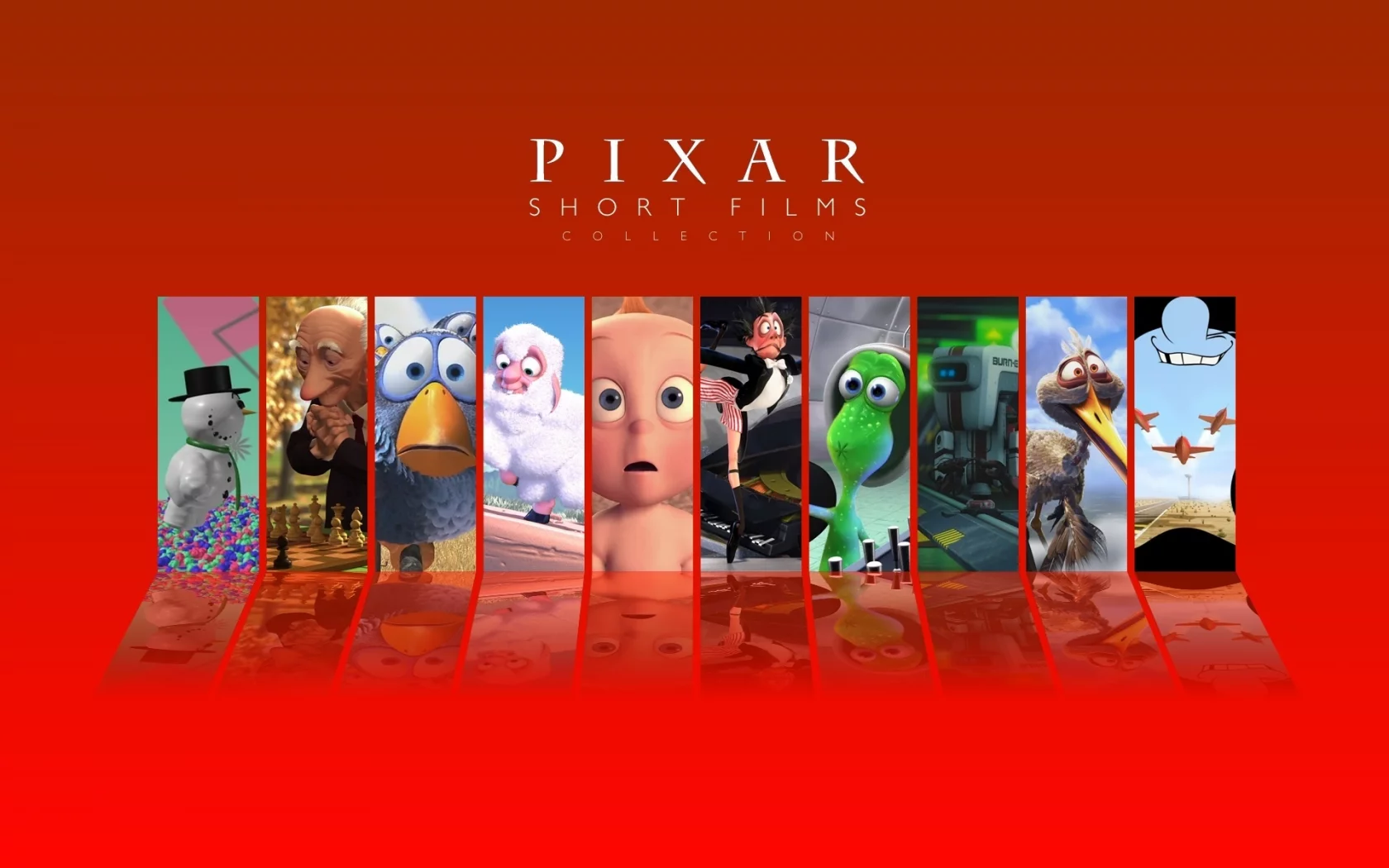 пиксар, Pixar, коллекция, короткометражки, мультфильмы