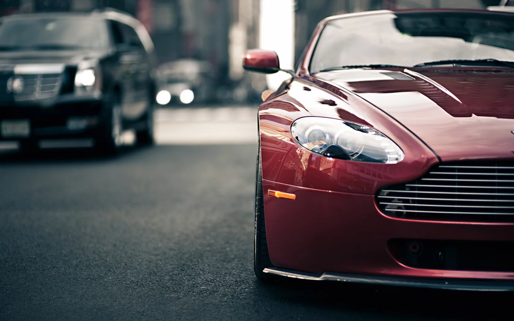 style, vantage, Aston martin, blur, v8, traffic