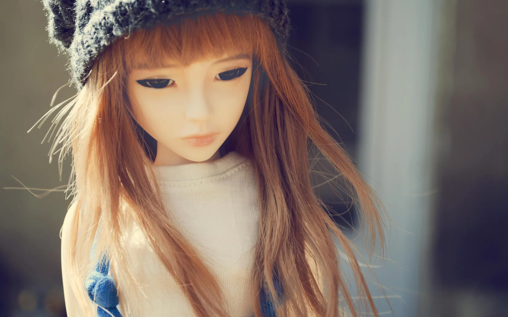 девушка, dolls, азиатка, bjd, Настроение, ветер, кукла