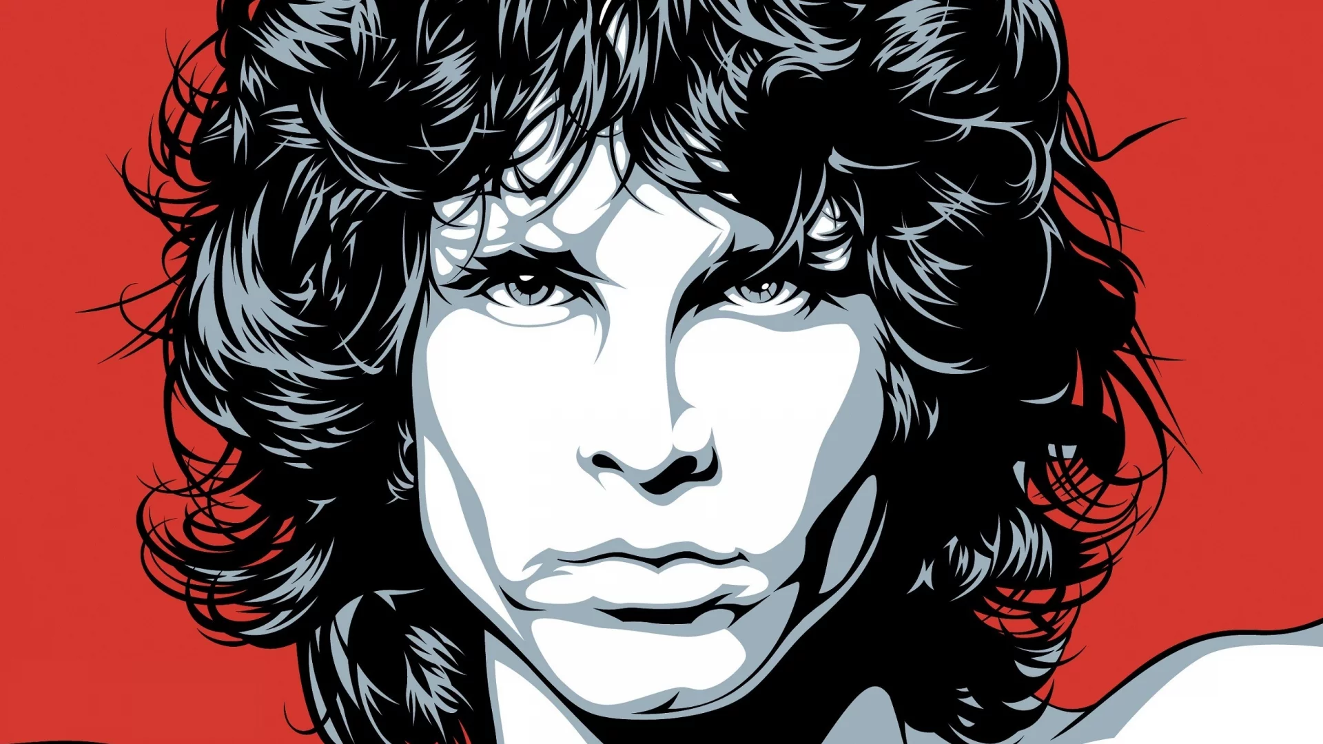 Jim morrison, art, the doors
