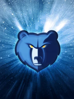 гризли, nba, logо, Memphis, логотип, баскетбол, фон, grizzlies