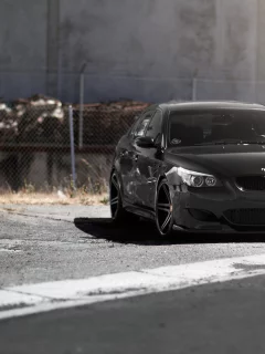 Bmw, series m5, чёрный, e60, бмв, black