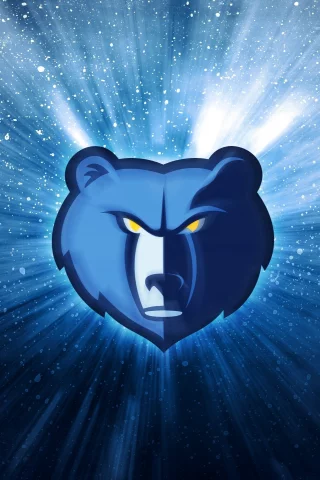 гризли, nba, logо, Memphis, логотип, баскетбол, фон, grizzlies