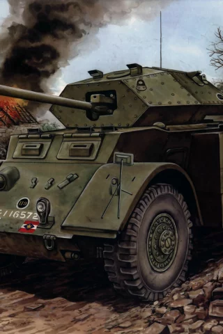 стагхаунд mk iii, средний, armored car, Арт, staghound mk iii