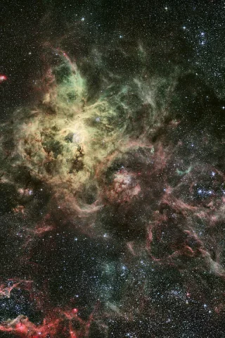 тарантул, созвездие, эмиссионная туманность, Ngc 2070