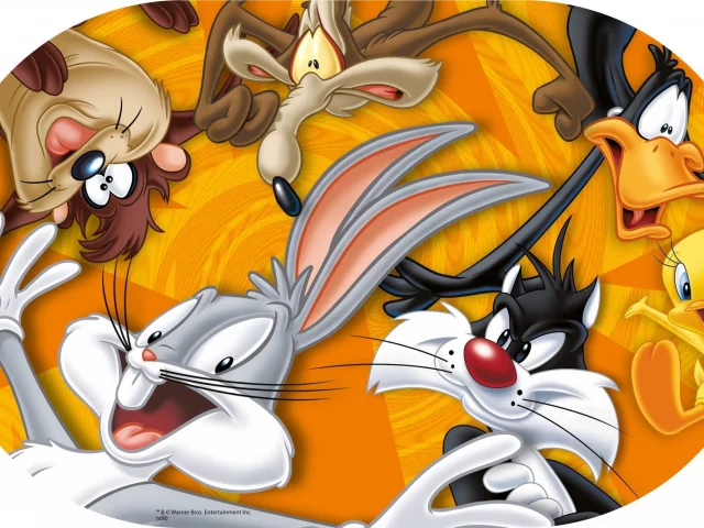багз банни, твити, кот сильвестр, Looney tunes, даффи дак