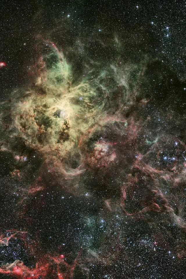 тарантул, созвездие, эмиссионная туманность, Ngc 2070