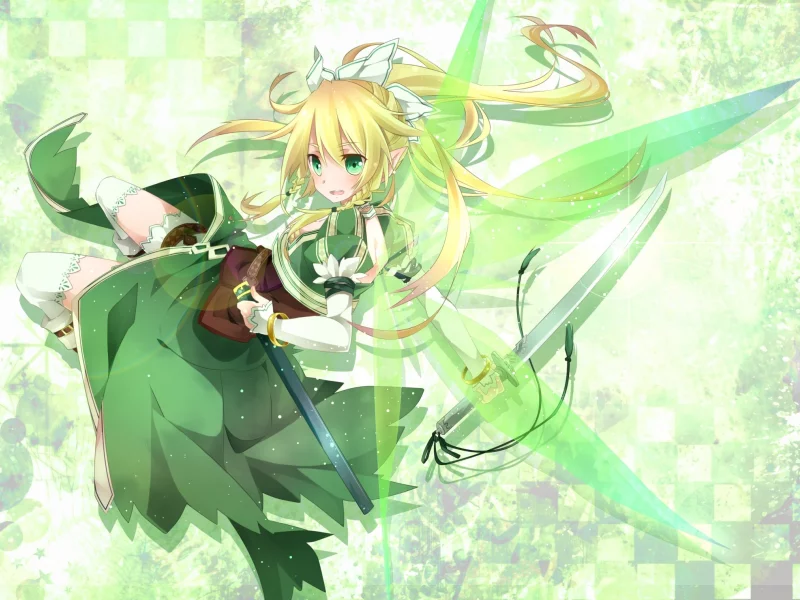 alfheim online, sao, Sword art online, leafa, alo, мастера меча онлайн, wings