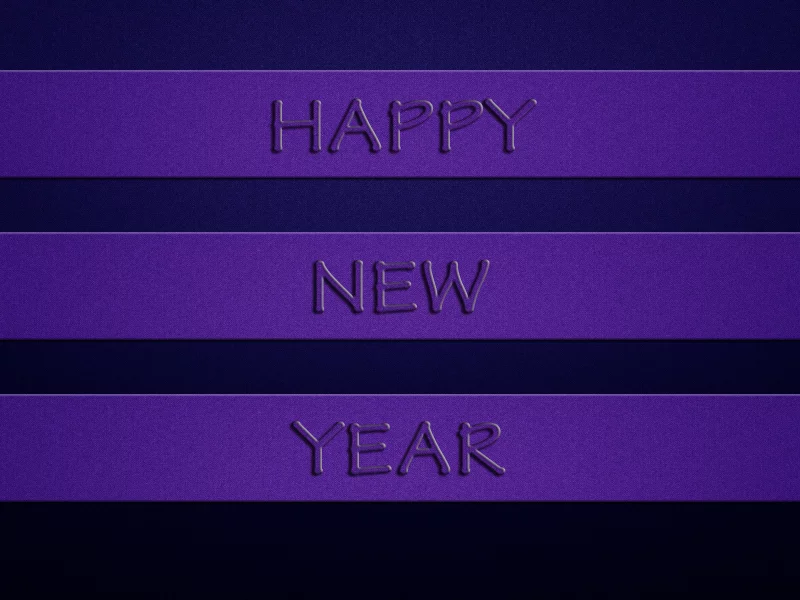 Новый год, надпись, фиолетовый, happy new year, три полосы