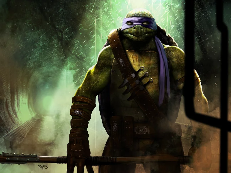 donatello, Арт, черепашки-ниндзя, teenage mutant ninja turtles