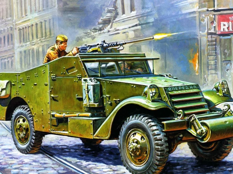scout car, легкий, m3a1, бронетранспортер, многоцелевой, Арт