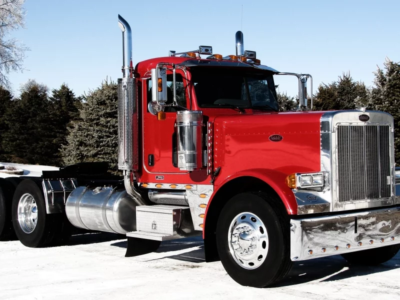 петерблит, грузовик, Peterbilt, 379, truck, трак, тягач, передок