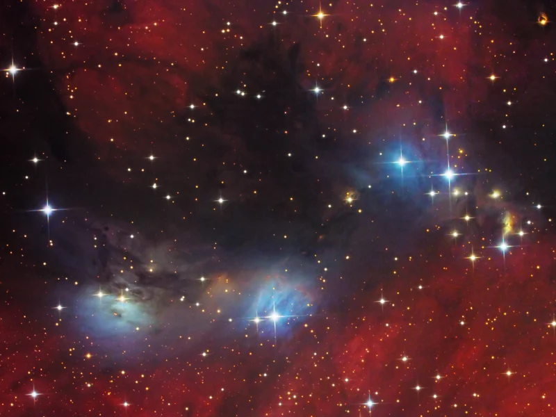 лебедь, nebula, vdb 132, Ngc 6914, космос, туманность