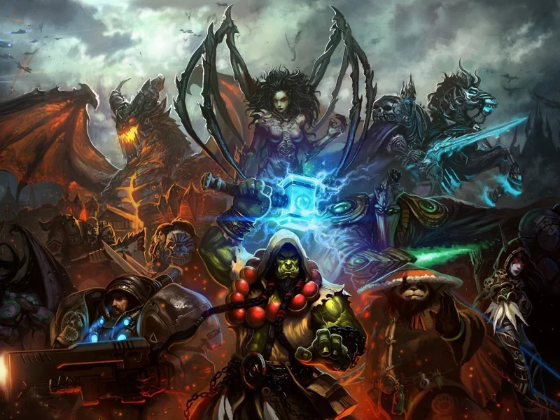 орк, Арт, world of warcraft, mists of pandaria, liang xing, персонажи, starcraft