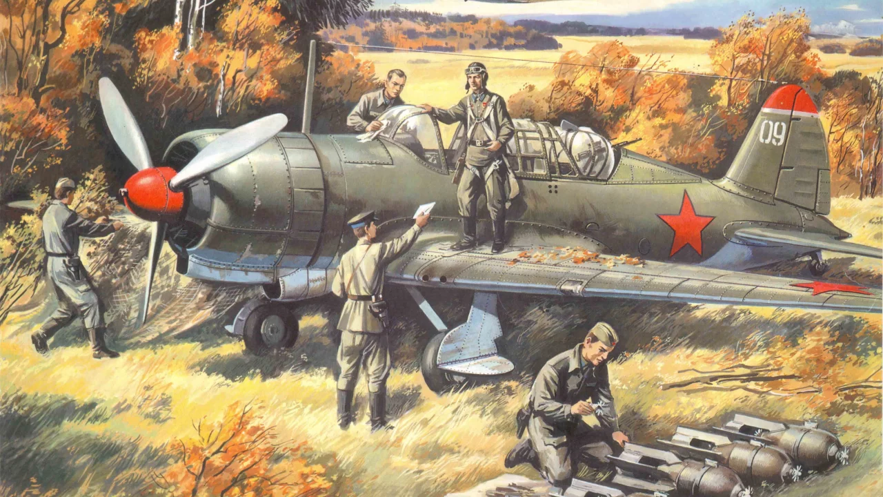ближний, и, Арт, самолет, советский, су-2, разведчик