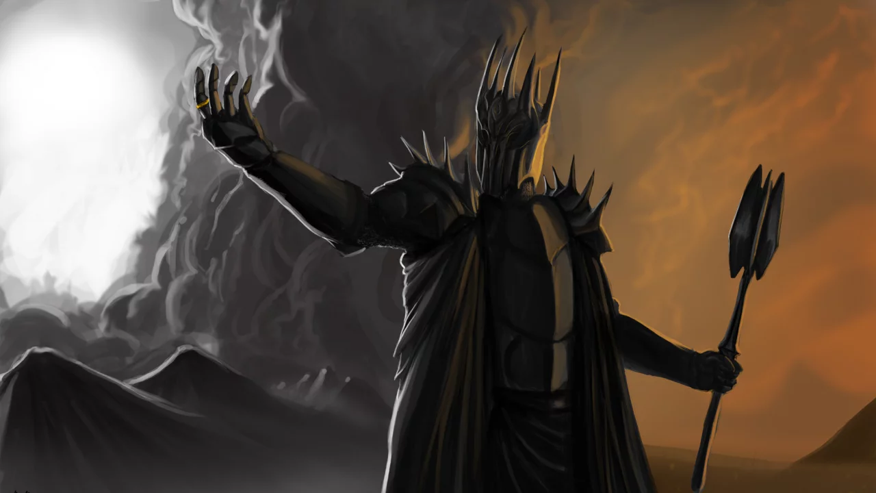 the lord of the rings, Властелин колец, саурон, темный лорд