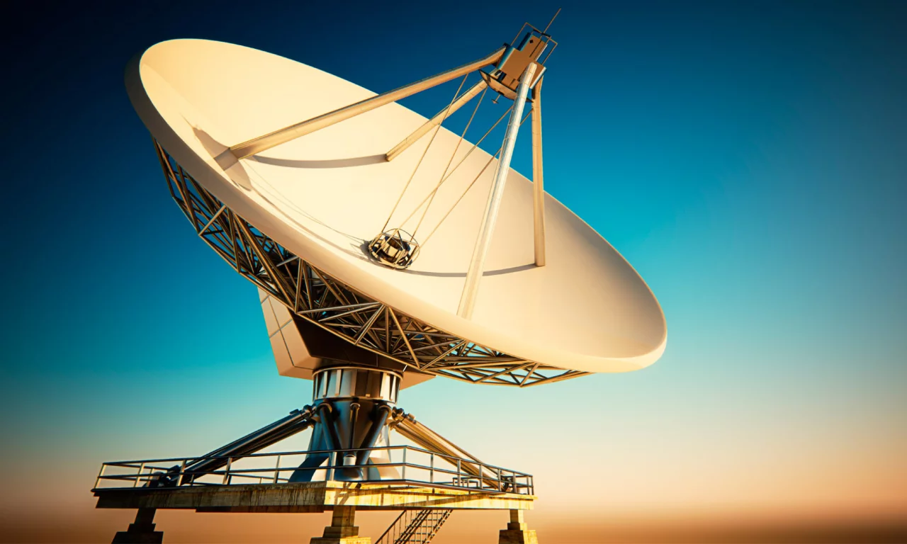 Satellite, sky, communication, dish