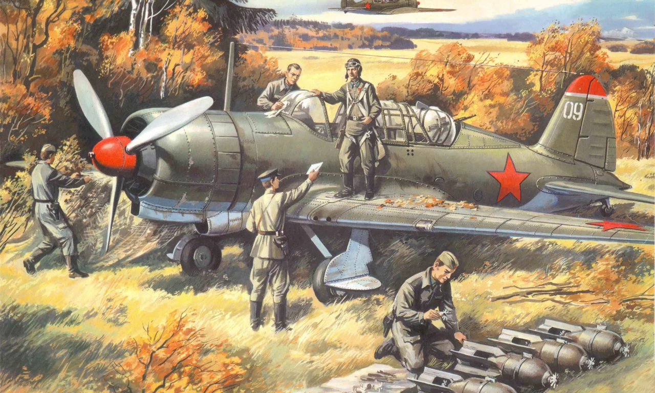 ближний, и, Арт, самолет, советский, су-2, разведчик