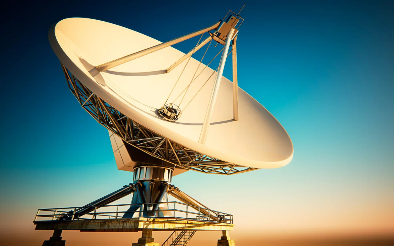 Satellite, sky, communication, dish