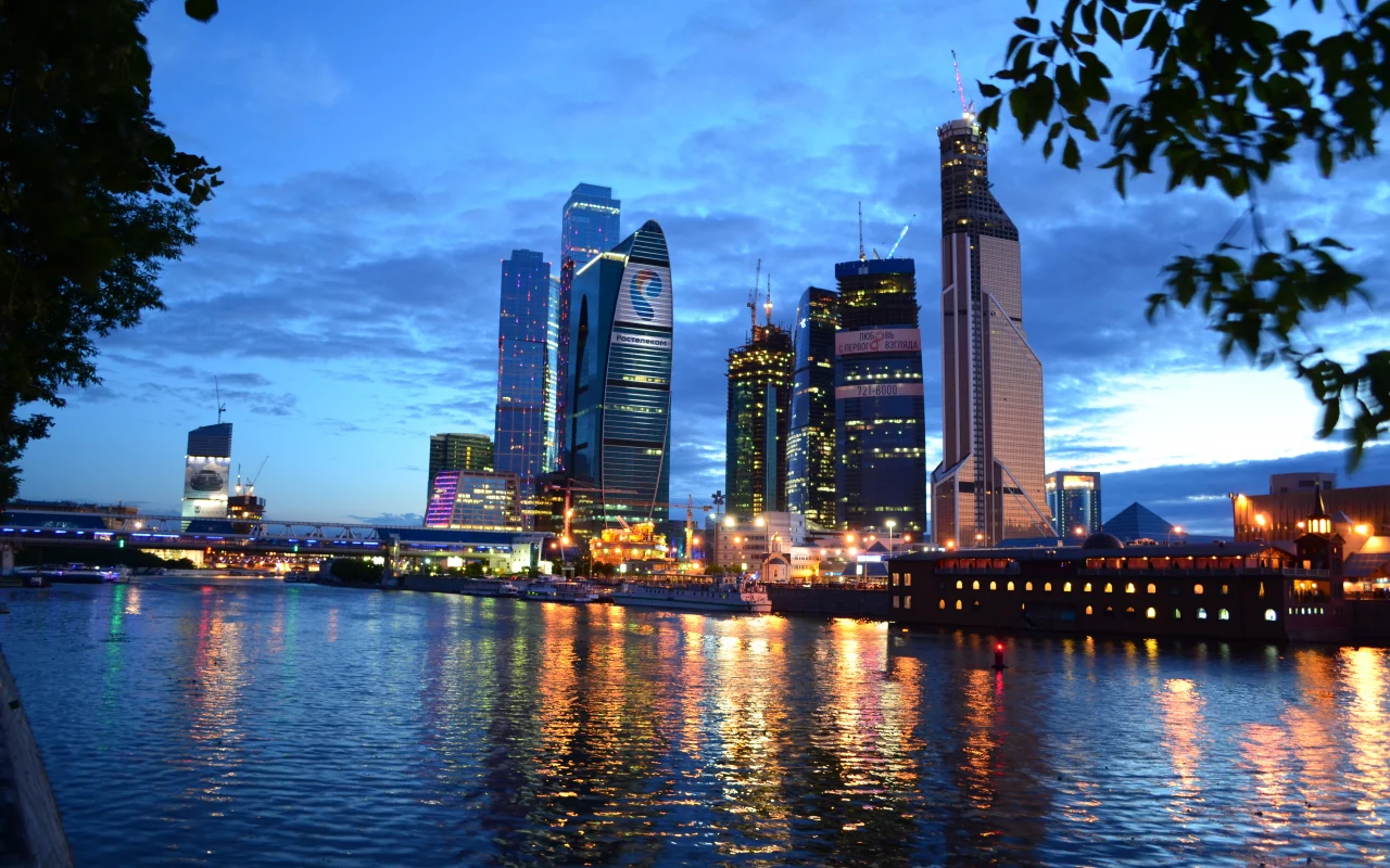 сити, ночь, Москва-сити, москва