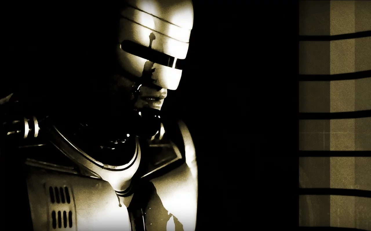 фильмы, боевик, робокоп, кино, робот, минимал, Robocop