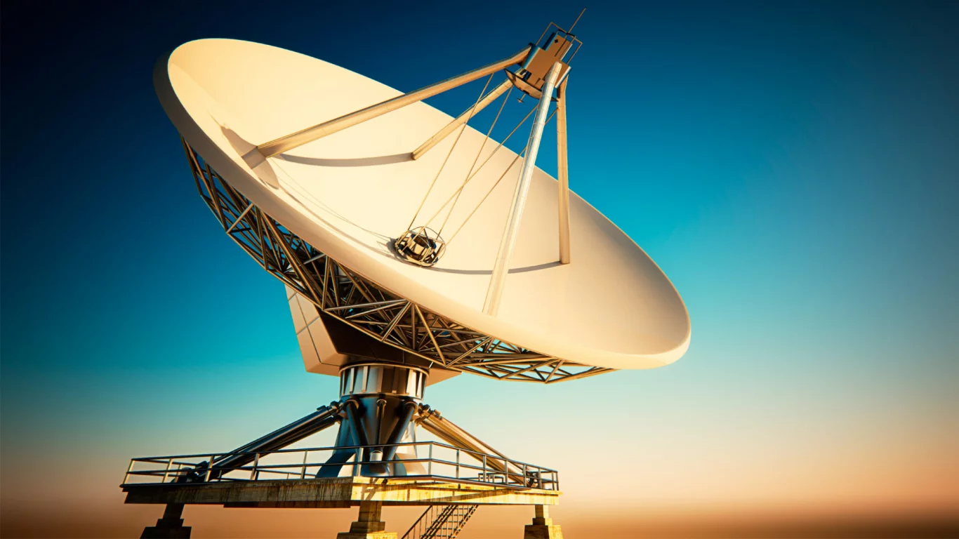 Satellite, sky, communication, dish