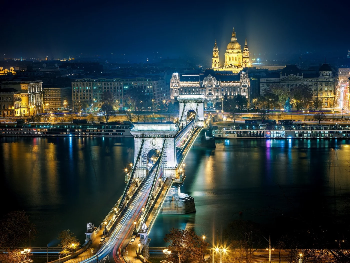 budapest, Sz__chenyi l__nch__d, цепной мост сечени, будапешт, magyarorsz__g