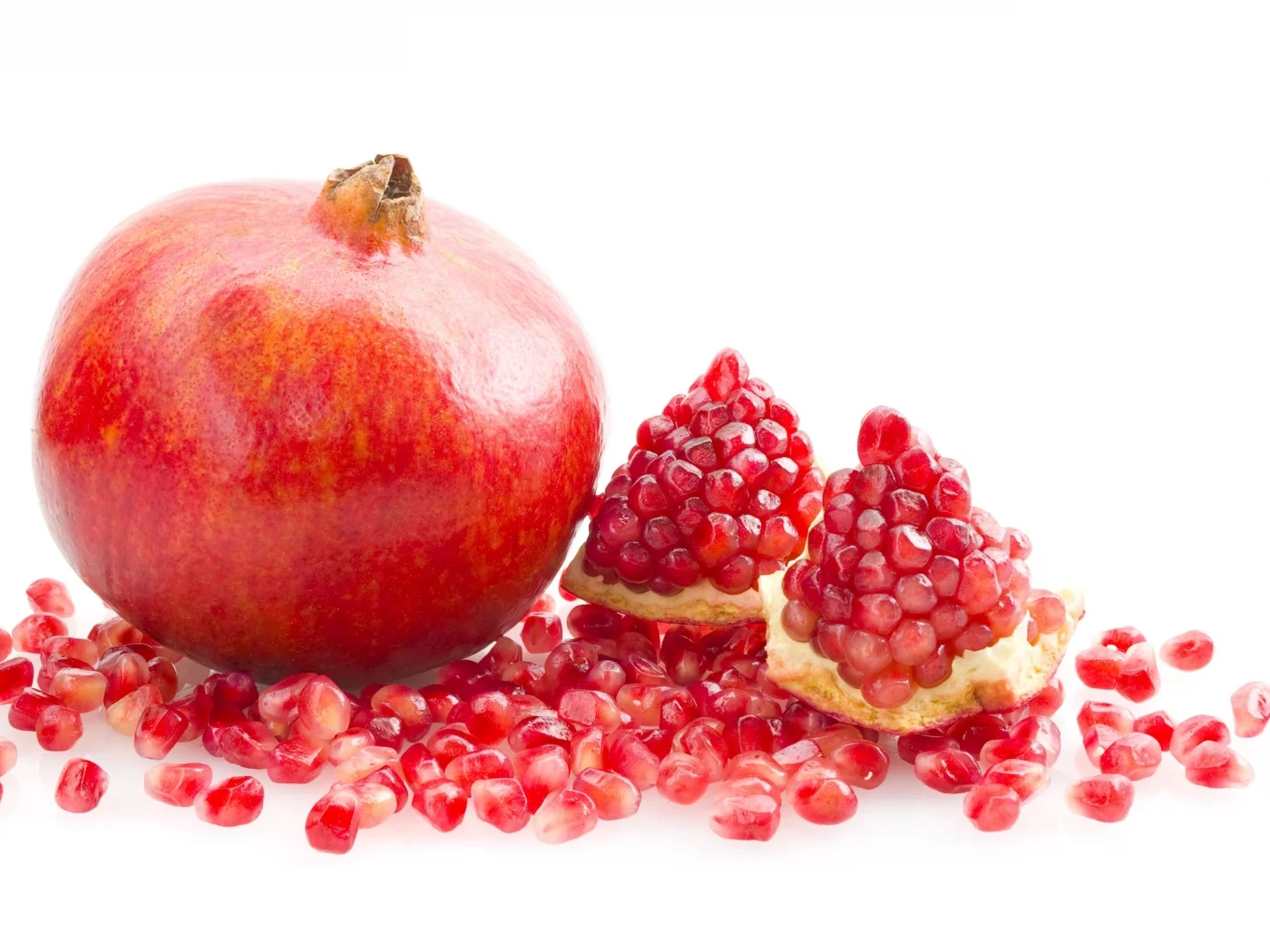 ломти, гранат, сочно, Фрукт