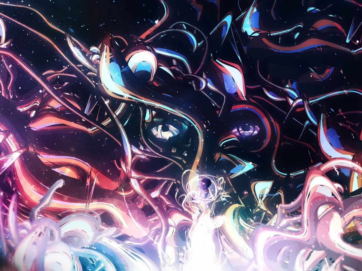 узор, hq wallpaper, линии, абстракция, Abstraction