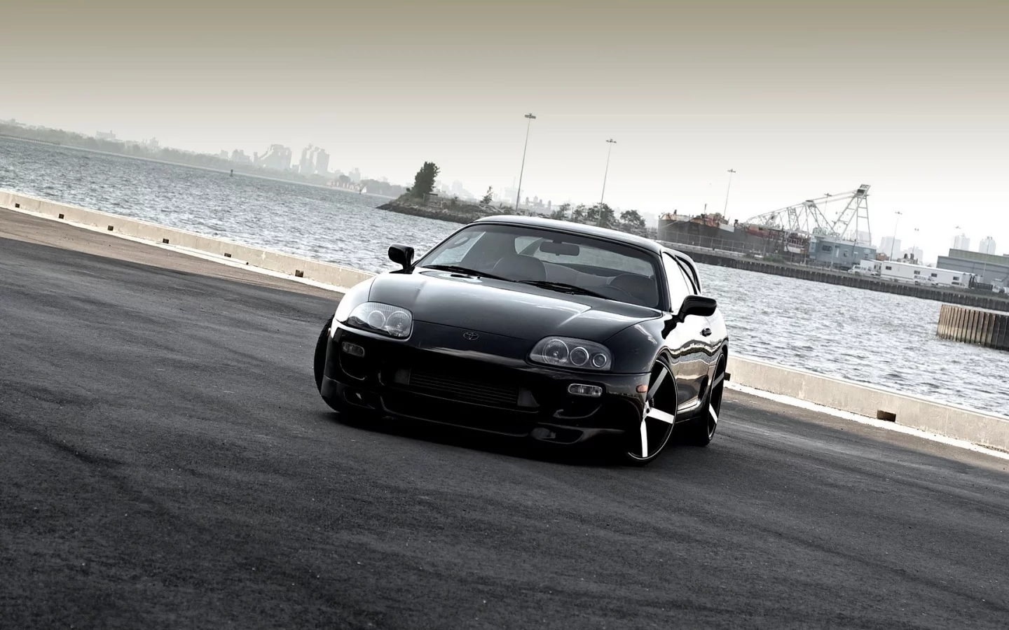 vossen, toyota supra, tuning, Car, black, wallpapers, beautiful, desktop, automobile
