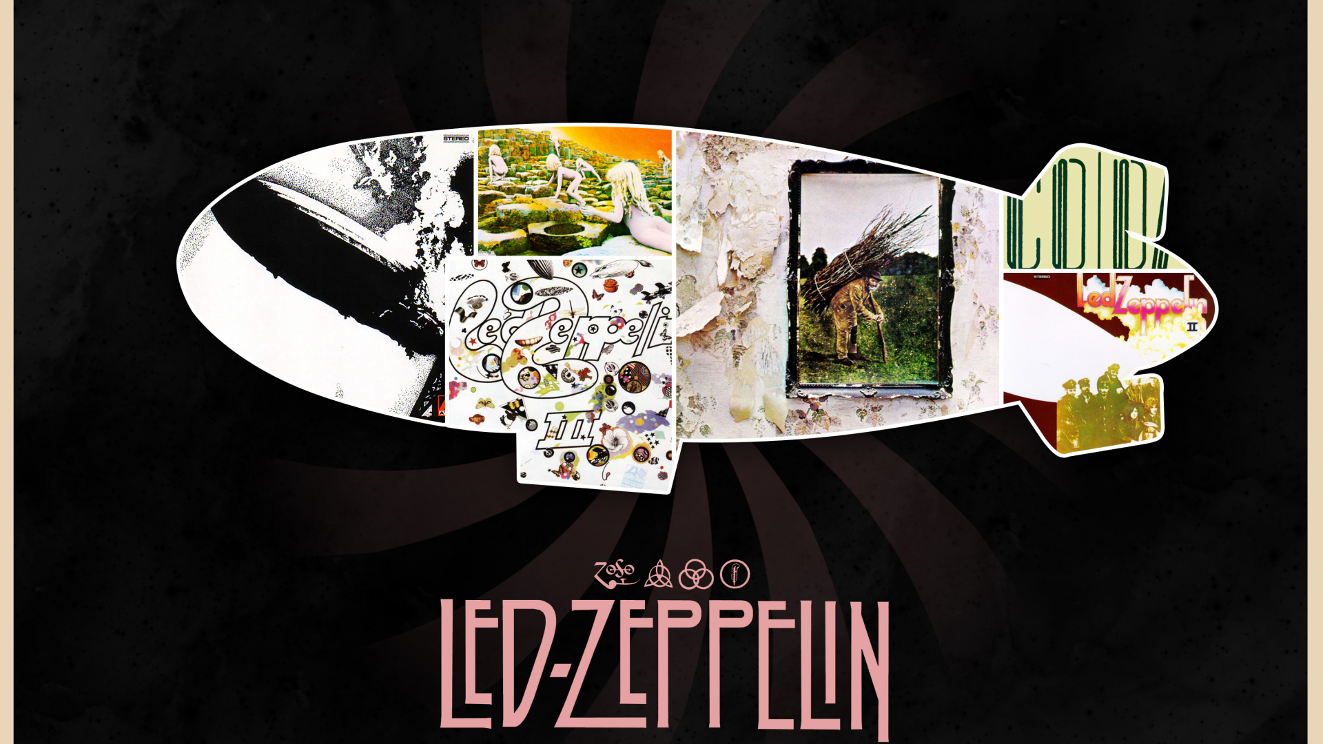 Картина led zeppelin