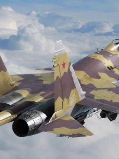 сверхманевренный, Su-35, самолет, су-35, многоцелевой