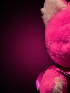 грустно, блеск, teddy bear, Red , sad, красный, shine